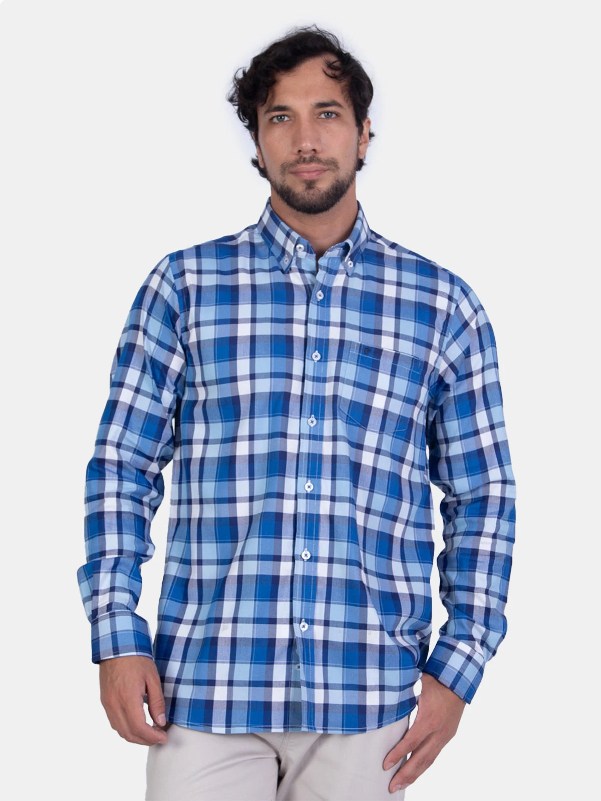 CAMISA MANGA LARGA HOMBRE PIERRE CARDIN ETQPC-63605CAA - 1