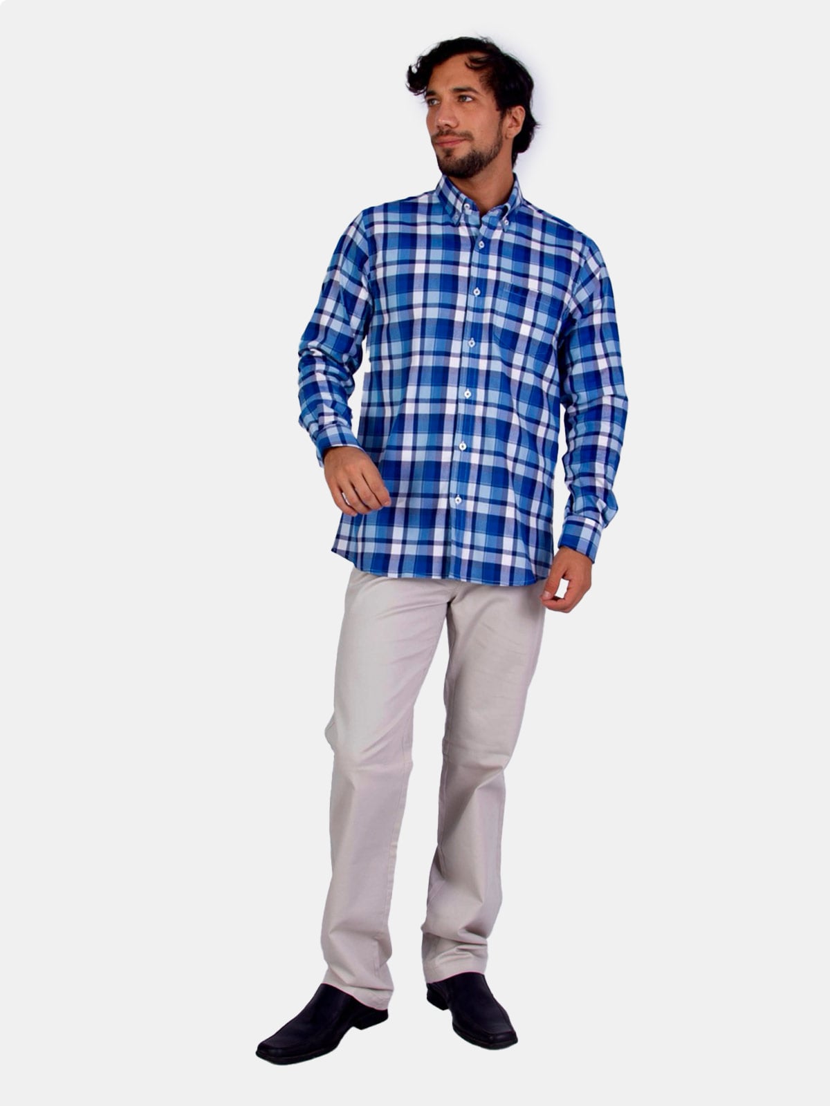 CAMISA MANGA LARGA HOMBRE PIERRE CARDIN ETQPC-63605CAA - 4