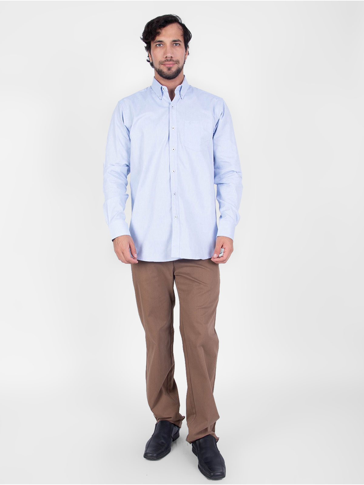 CAMISA MANGA LARGA HOMBRE PIERRE CARDIN PC-63607CAA - 4