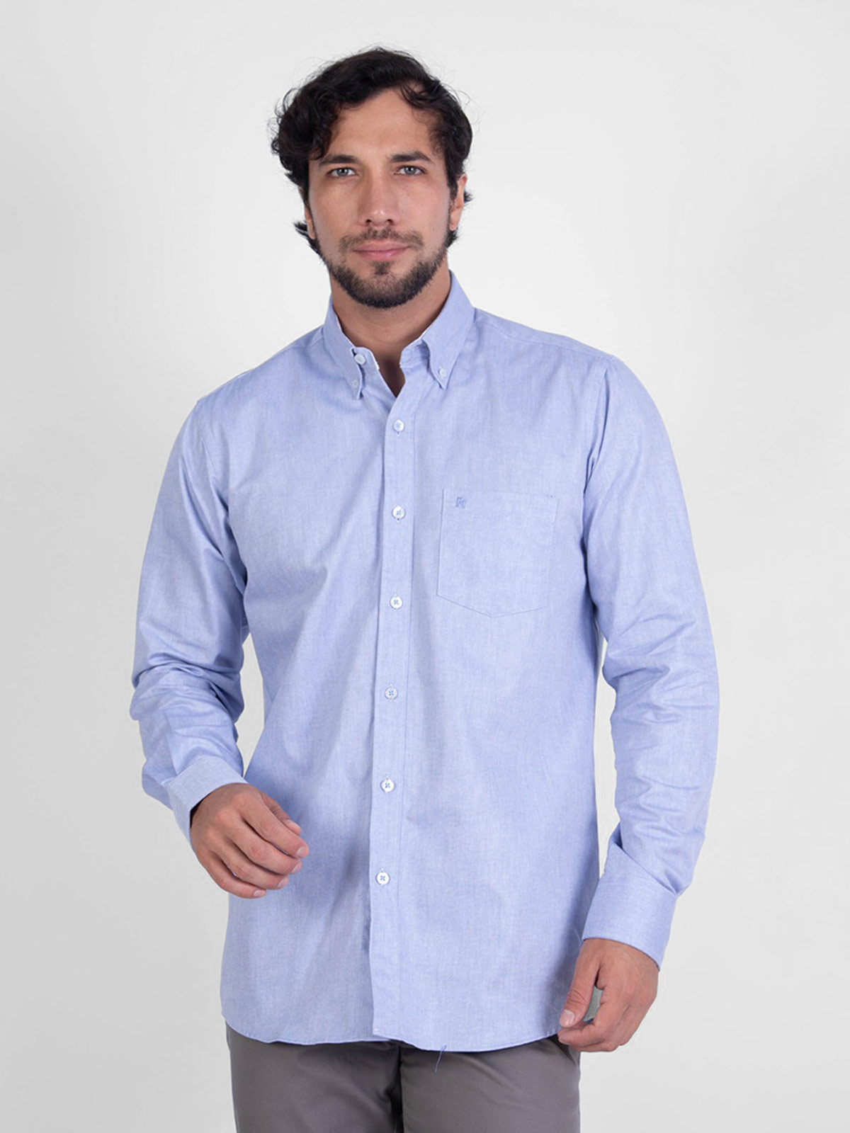 CAMISA MANGA LARGA HOMBRE PIERRE CARDIN PC-63607CAA - 1
