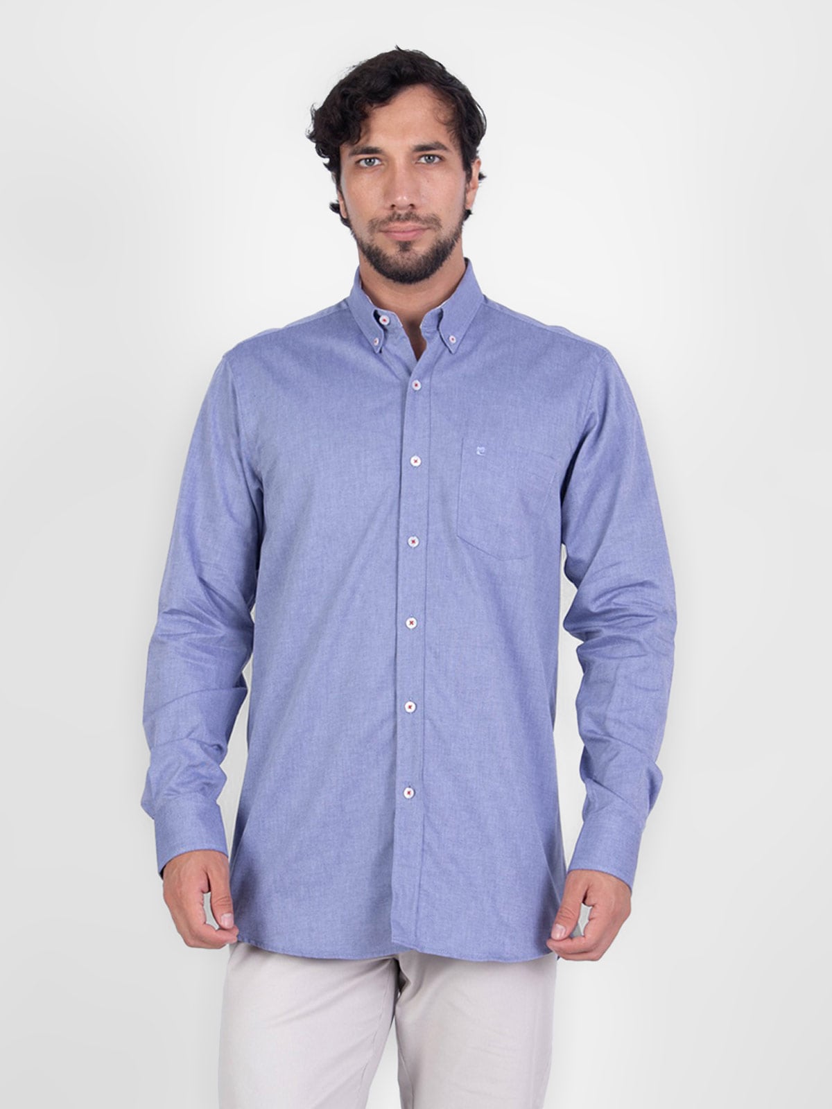 CAMISA MANGA LARGA HOMBRE PIERRE CARDIN PC-63607CAA - 1
