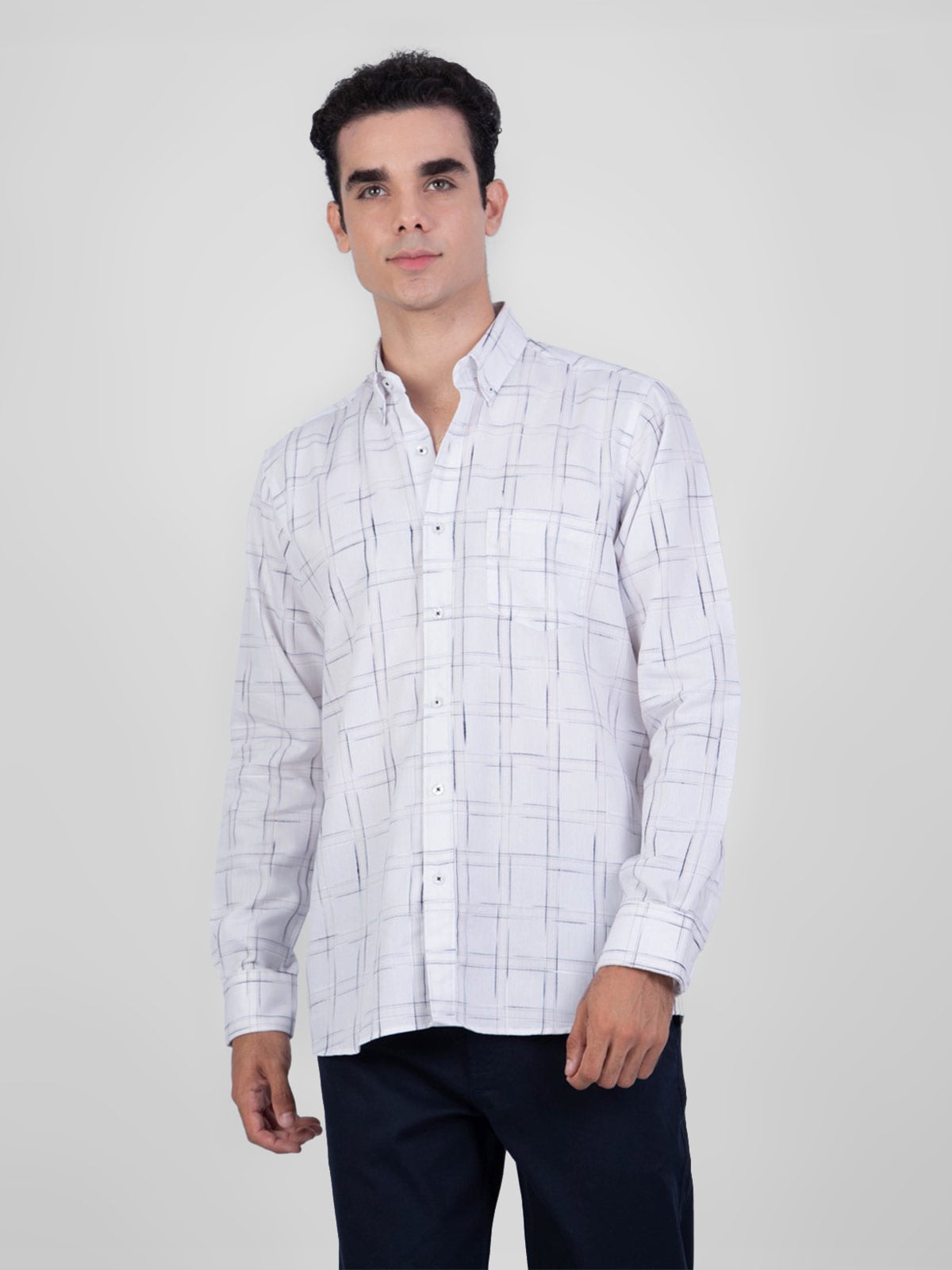 CAMISA MANGA LARGA HOMBRE PIERRE CARDIN PC-63618CAA - 1
