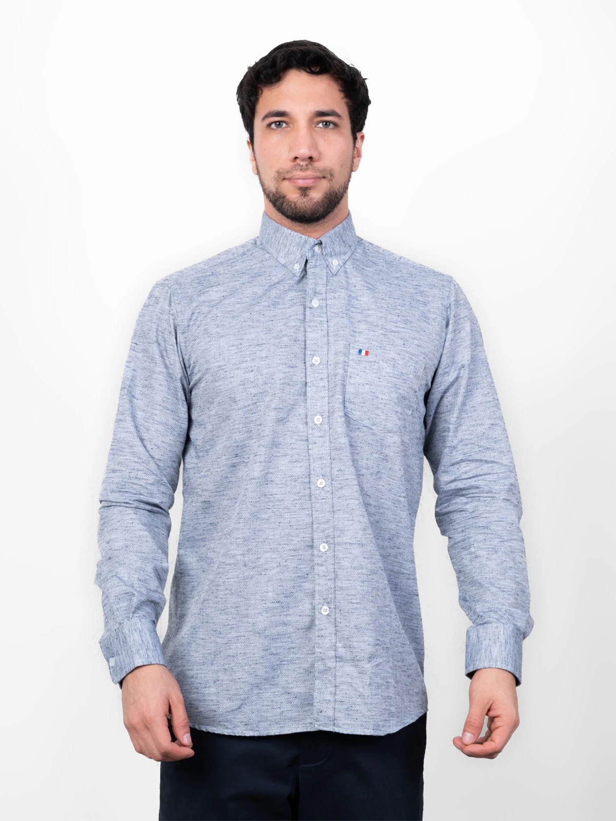 CAMISA MANGA LARGA HOMBRE PIERRE CARDIN ETQ PC-63621CAA - 1