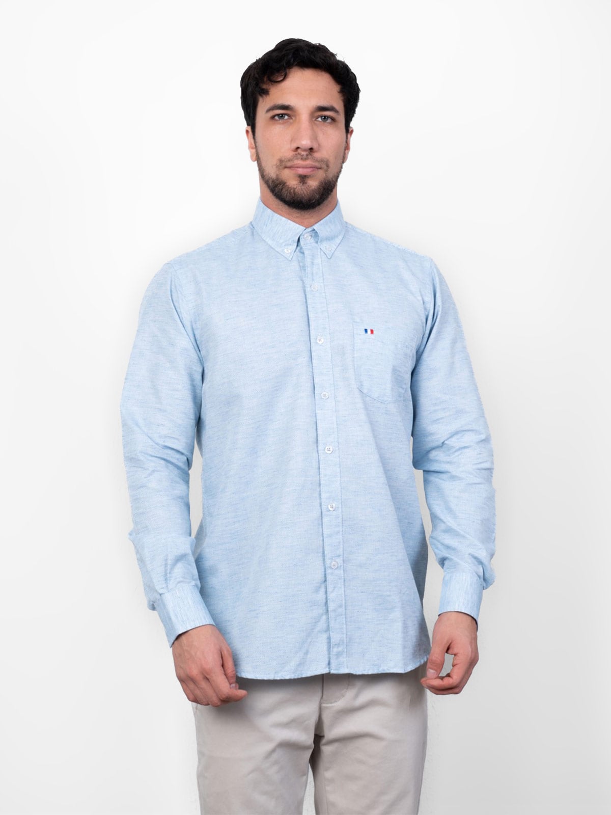 CAMISA MANGA LARGA HOMBRE PIERRE CARDIN ETQ PC-63621CAA - 1