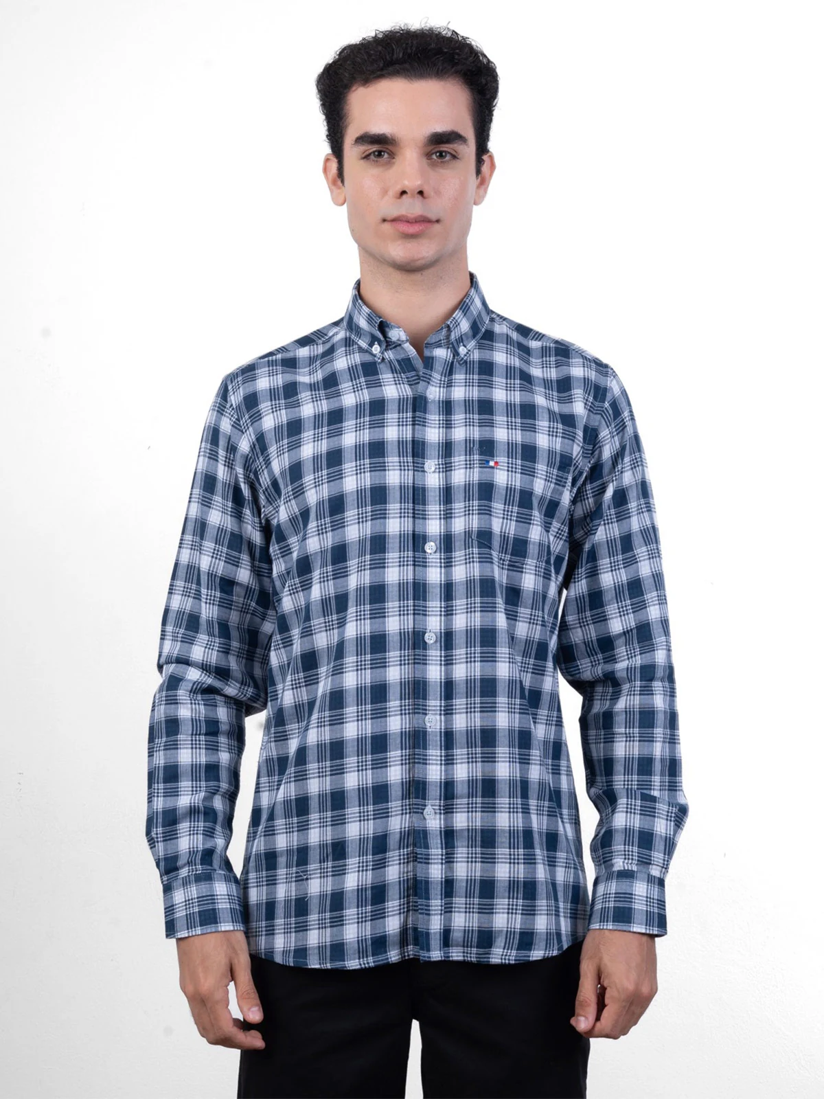 CAMISA MANGA LARGA HOMBRE PIERRE CARDIN - 1