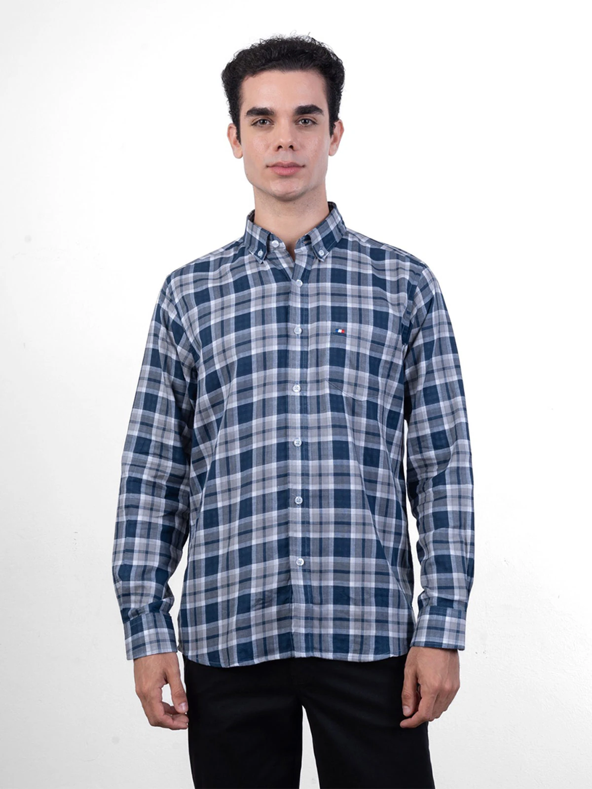 CAMISA MANGA LARGA HOMBRE PIERRE CARDIN - 1
