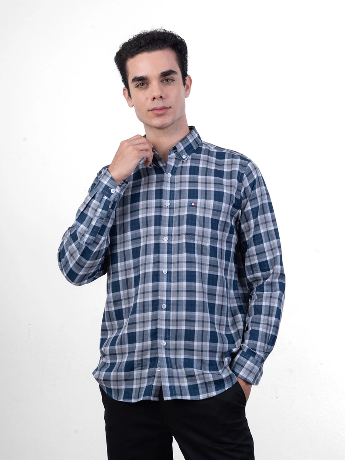 CAMISA MANGA LARGA HOMBRE PIERRE CARDIN - 3