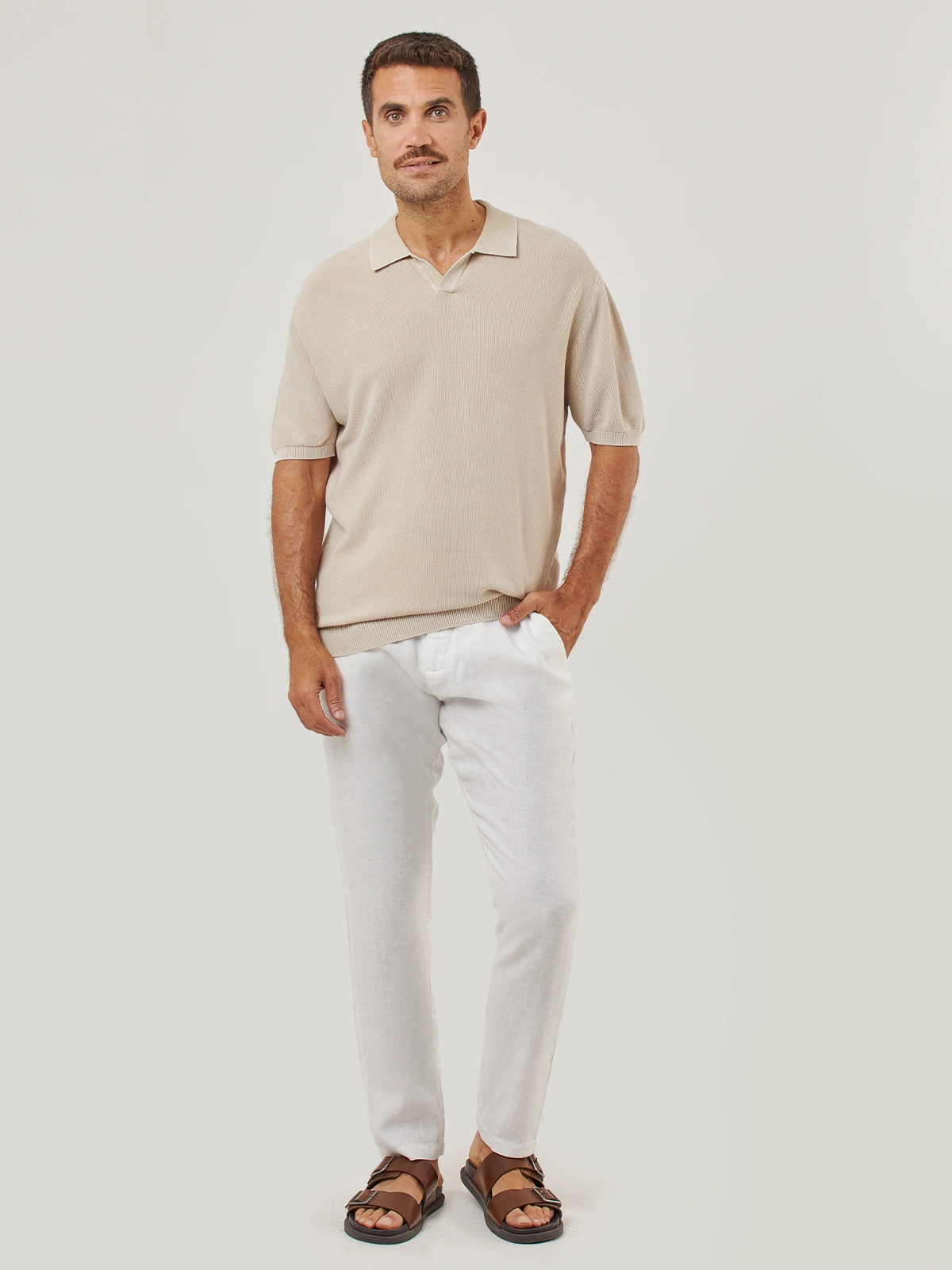 POLO MANGA CORTA ALGODÓN HOMBRE SPAVALDI - 5
