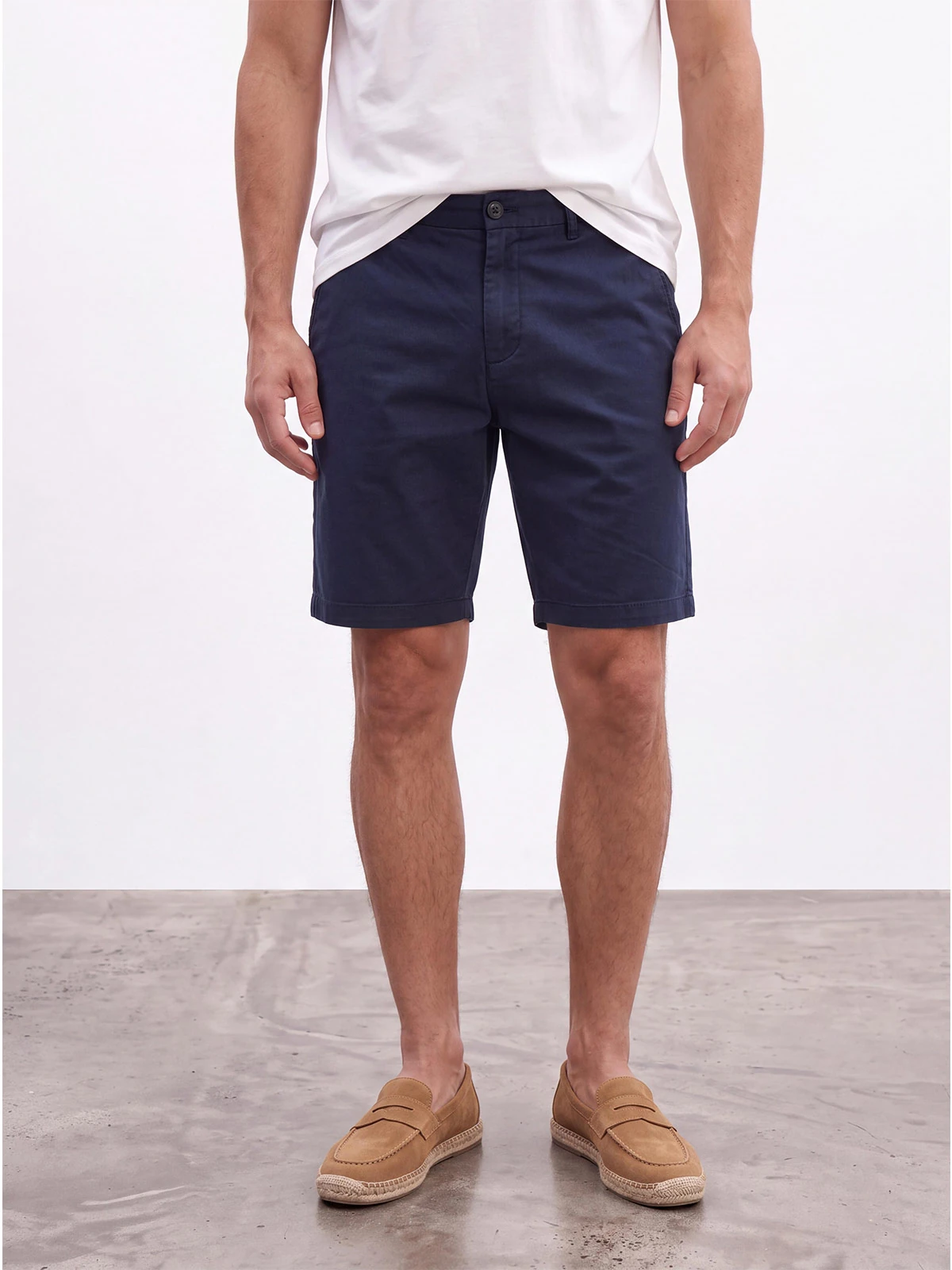 SHORT ALGODÓN HOMBRE SPAVALDI BLANCO - 2