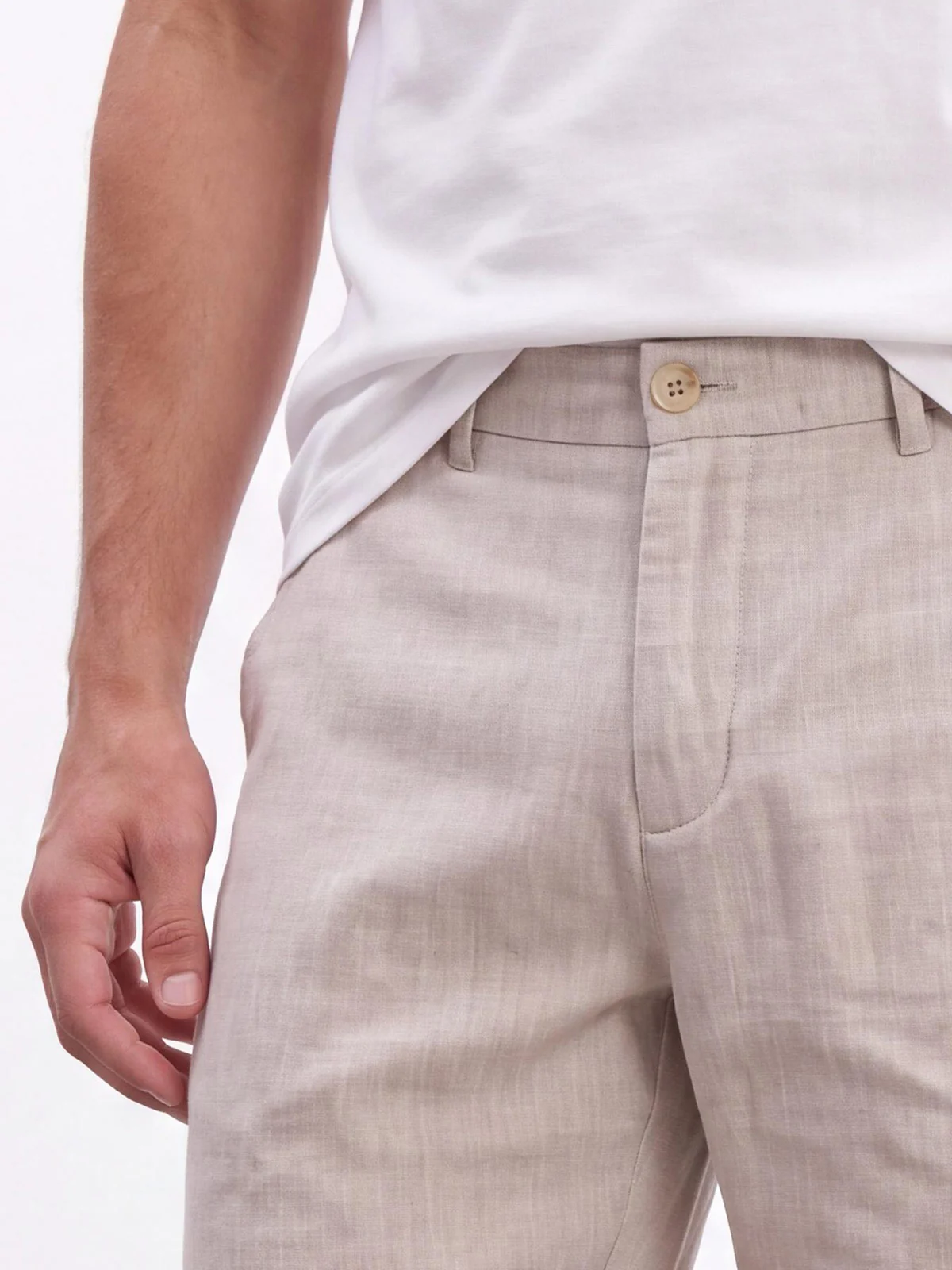 SHORT LINO HOMBRE SPAVALDI BLANCO - 3