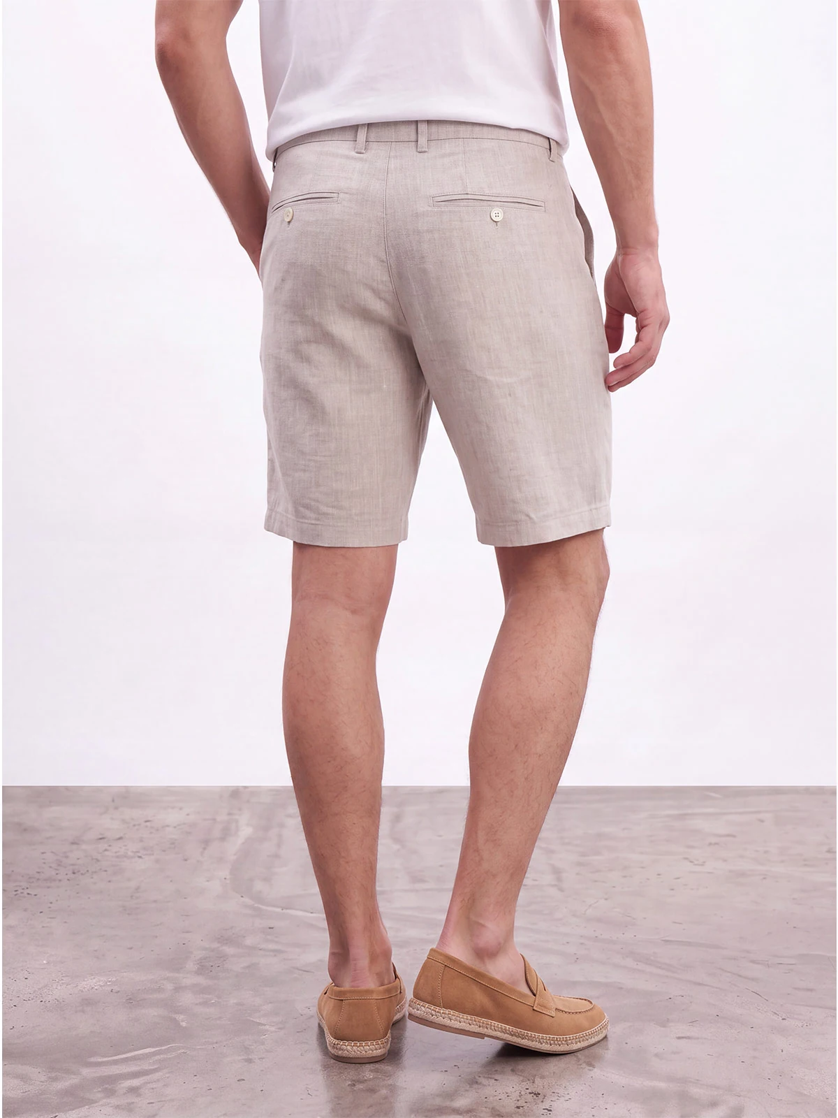SHORT LINO HOMBRE SPAVALDI BLANCO - 4
