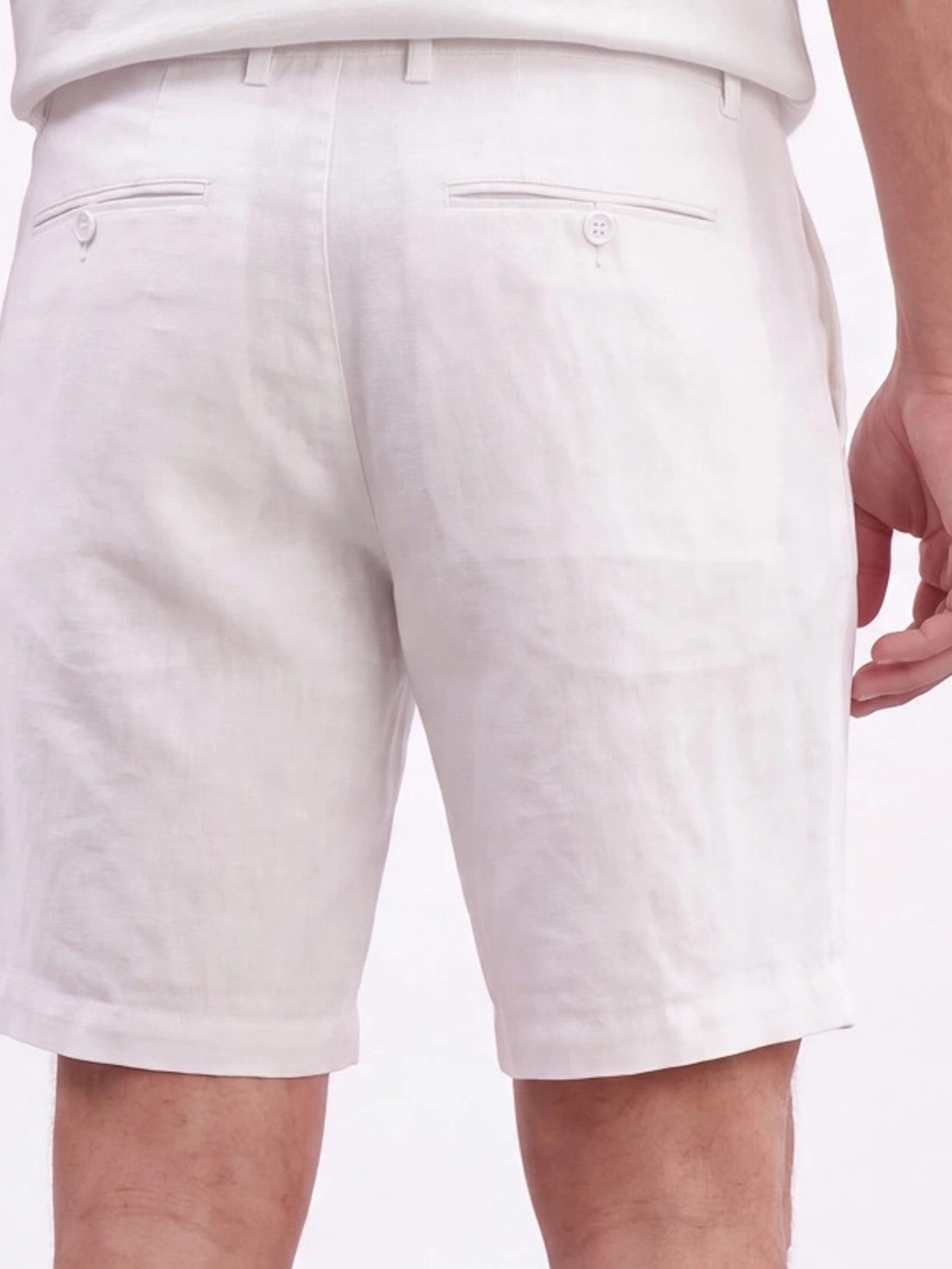 SHORT LINO HOMBRE SPAVALDI BLANCO - 5