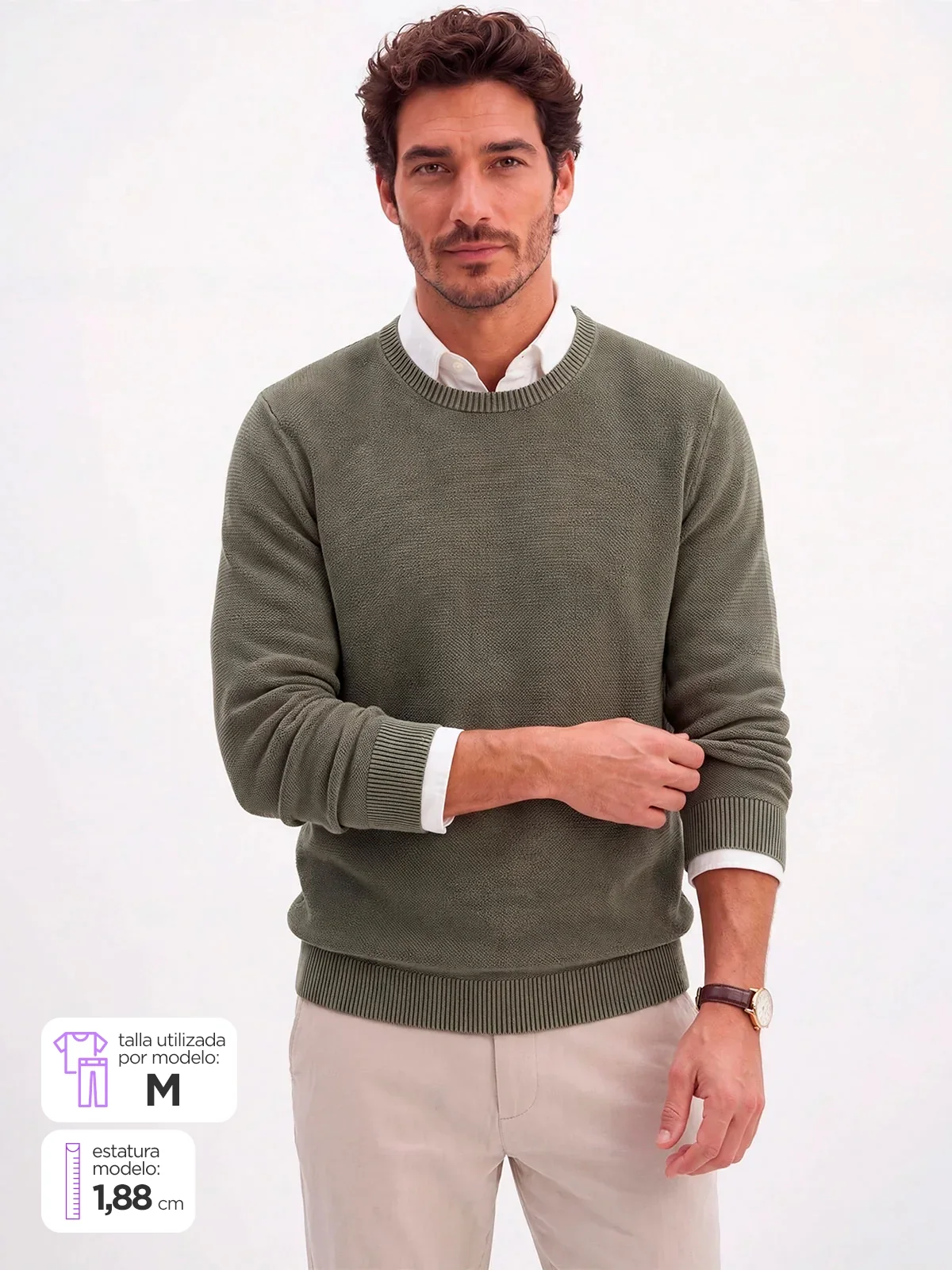 SWEATER ALGODÓN HOMBRE SPAVALDI - 1