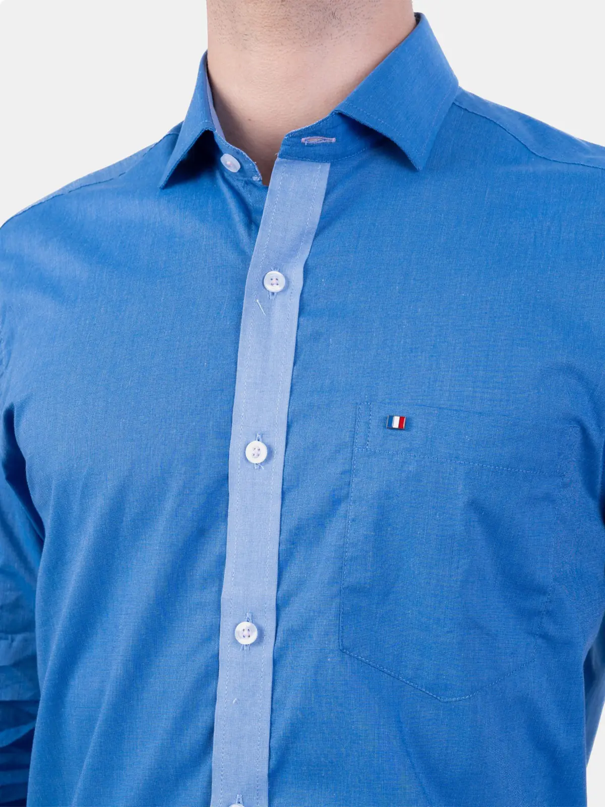 CAMISA MANGA LARGA HOMBRE PIERRE CARDIN TESSUTO MADE IN ITALY ETQ - 4