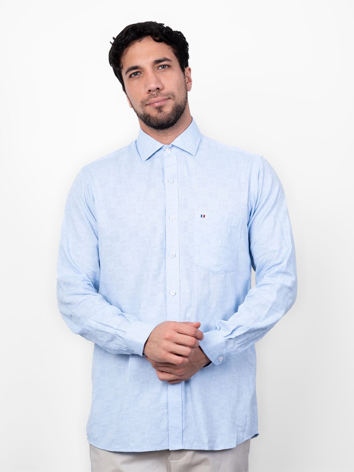 CAMISA MANGA LARGA HOMBRE PIERRE CARDIN - 1