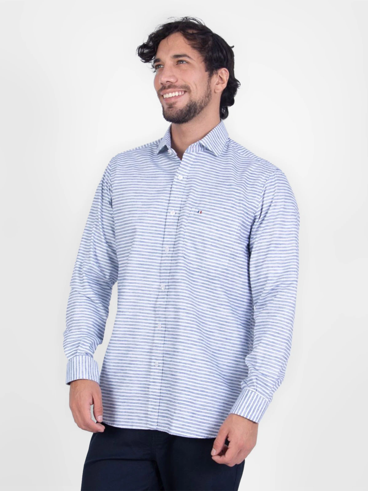 CAMISA MANGA LARGA HOMBRE PIERRE CARDIN - 1