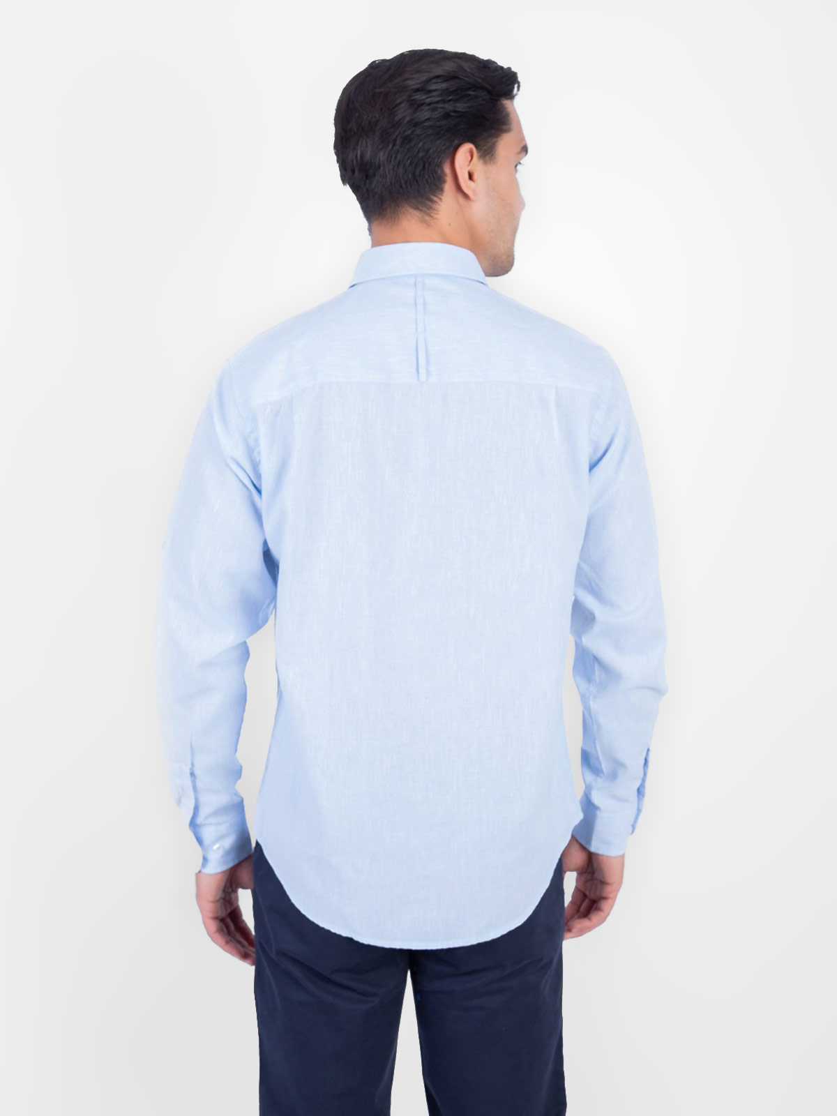 CAMISA MANGA LARGA LINO HOMBRE PIERRE CARDIN - 2