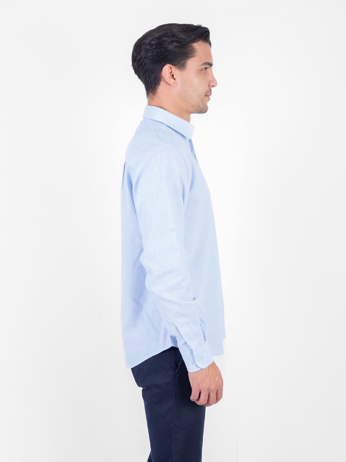 CAMISA MANGA LARGA LINO HOMBRE PIERRE CARDIN - 3