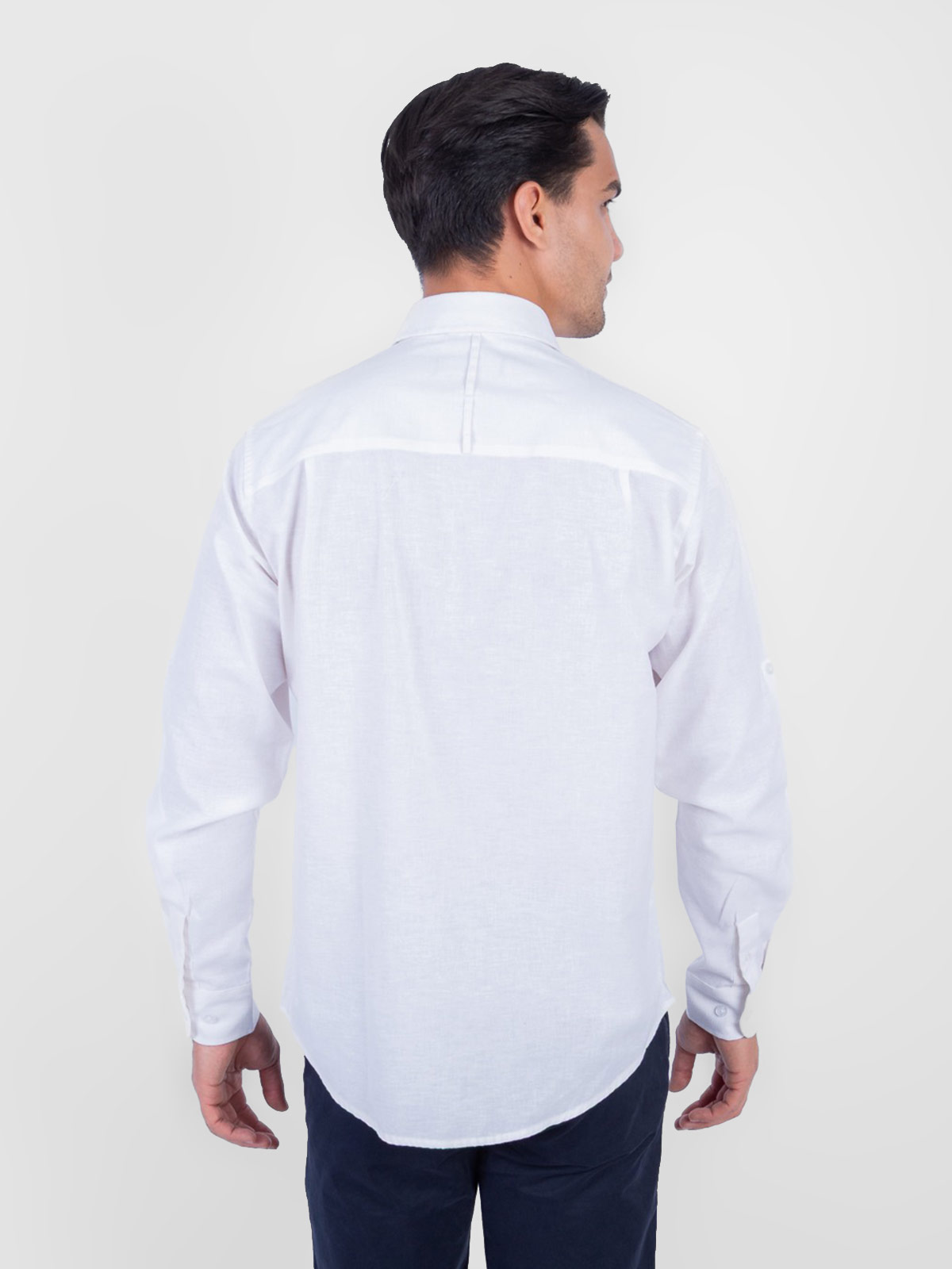 CAMISA MANGA LARGA LINO HOMBRE PIERRE CARDIN - 2