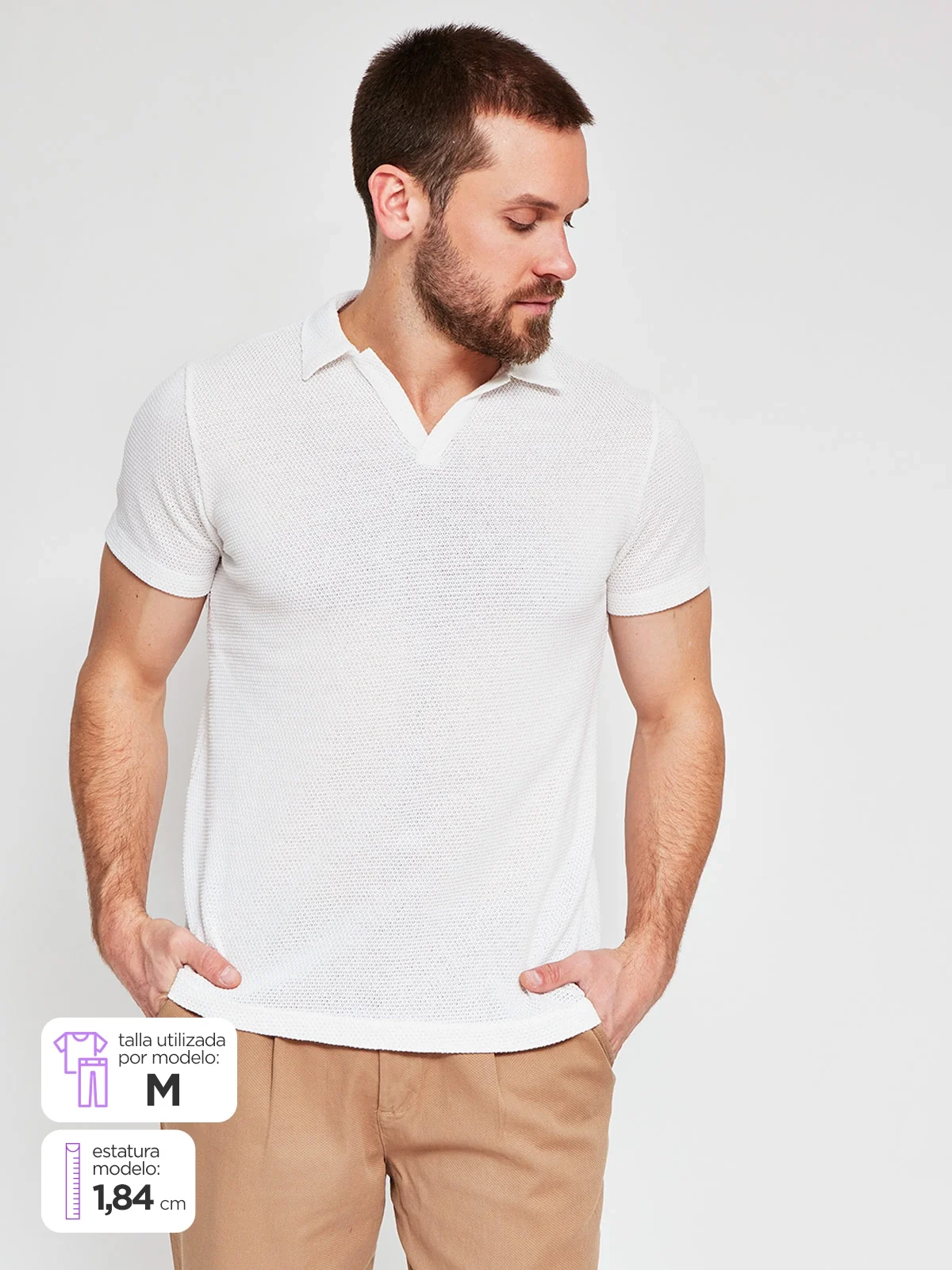 POLO MANGA CORTA HOMBRE SPAVALDI - 1