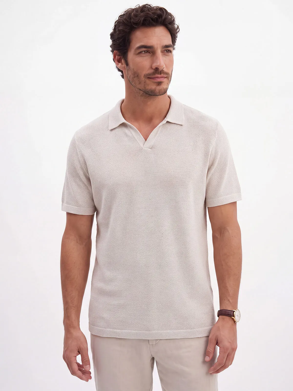POLO MANGA CORTA HOMBRE SPAVALDI - 1