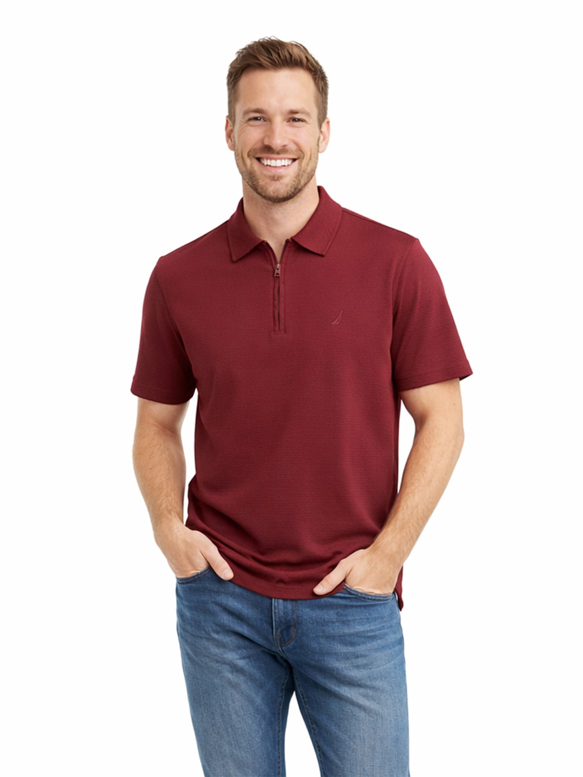 POLO MANGA CORTA HOMBRE NAUTICA - 1