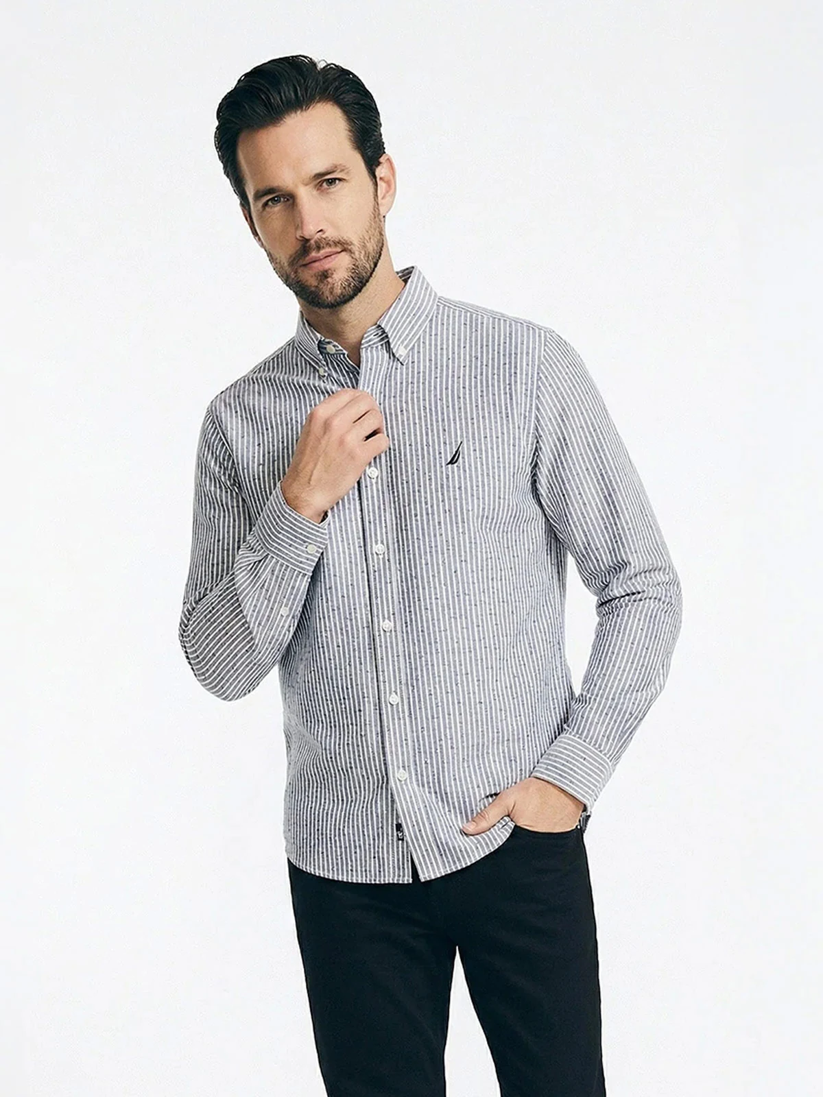 CAMISA MANGA LARGA HOMBRE NAUTICA - 1