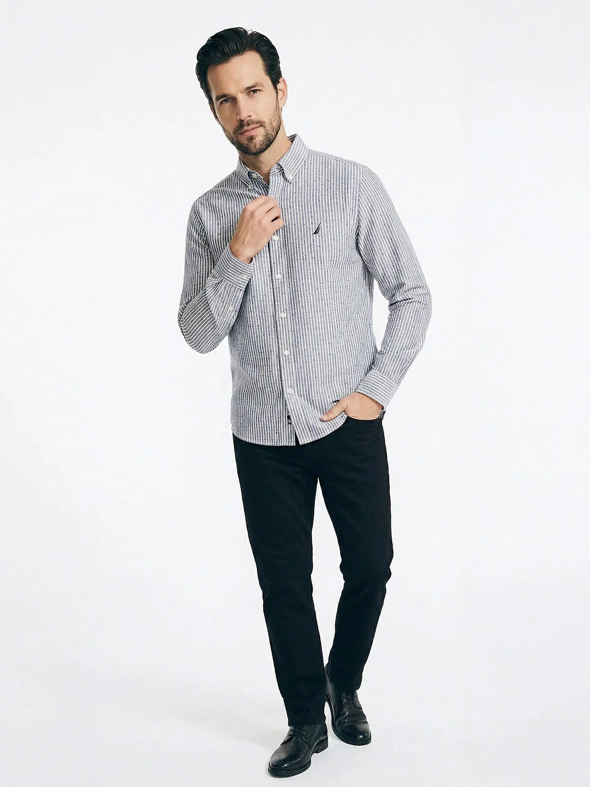 CAMISA MANGA LARGA HOMBRE NAUTICA - 5