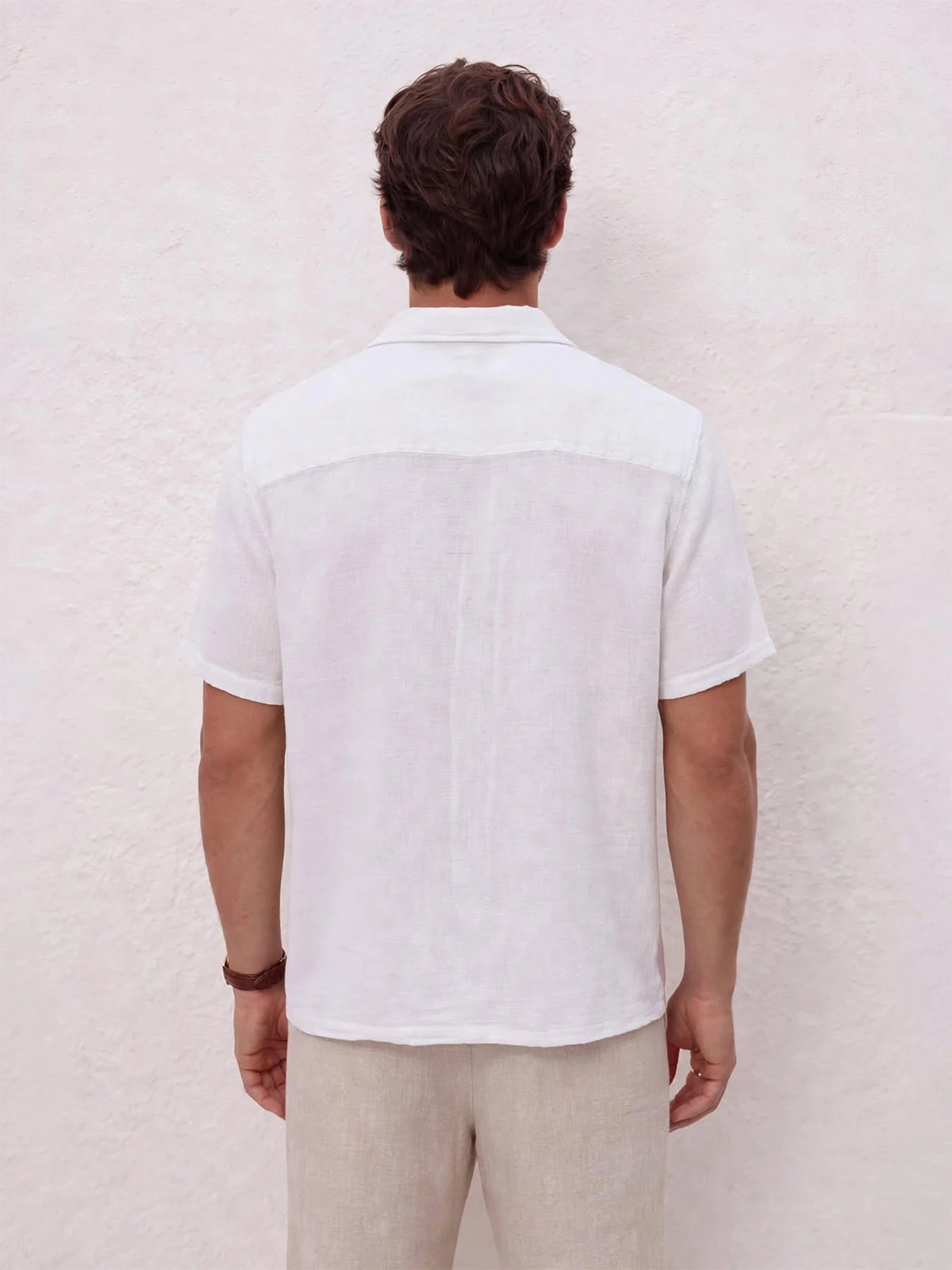 CAMISA MANGA CORTA HOMBRE SPAVALDI BLANCO - 2
