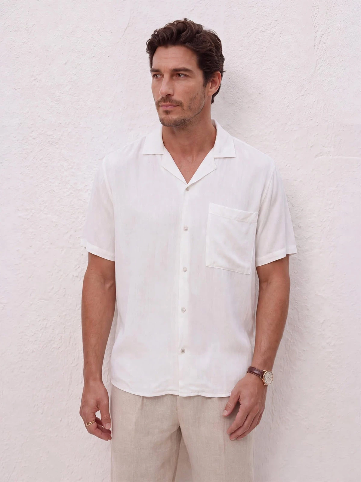 CAMISA MANGA CORTA HOMBRE SPAVALDI - 1