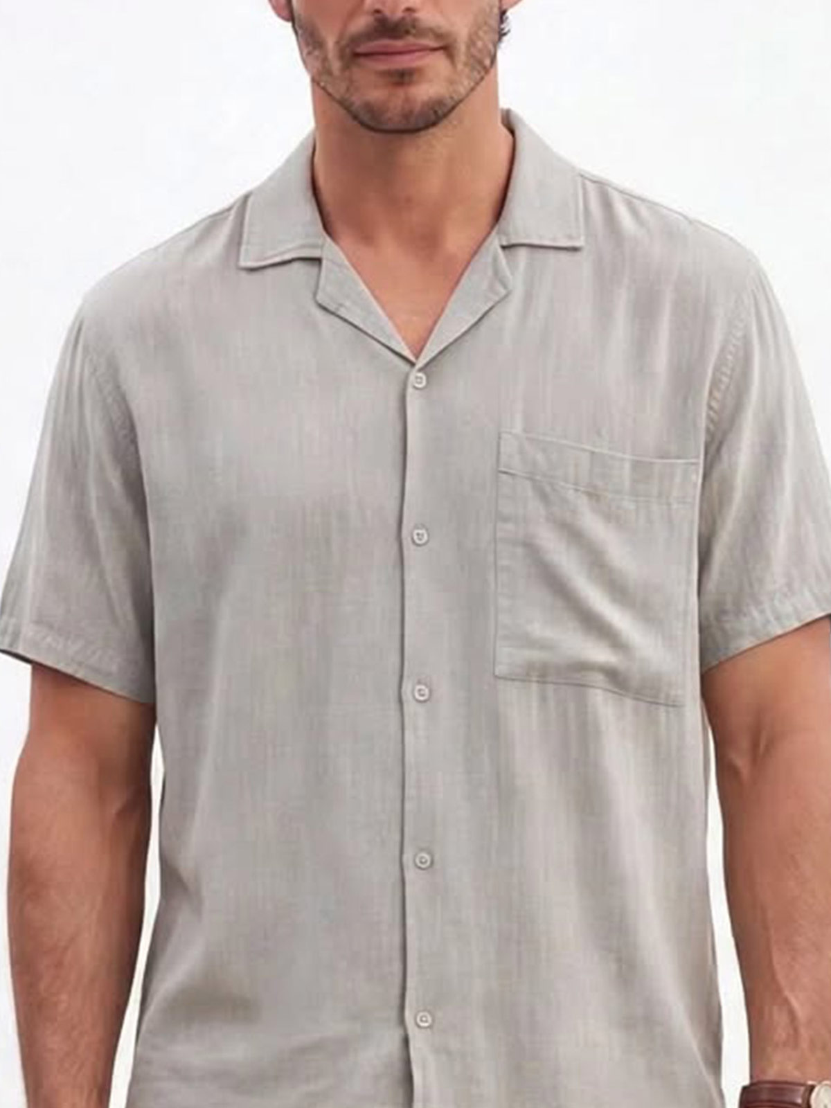 CAMISA MANGA CORTA HOMBRE SPAVALDI - 3