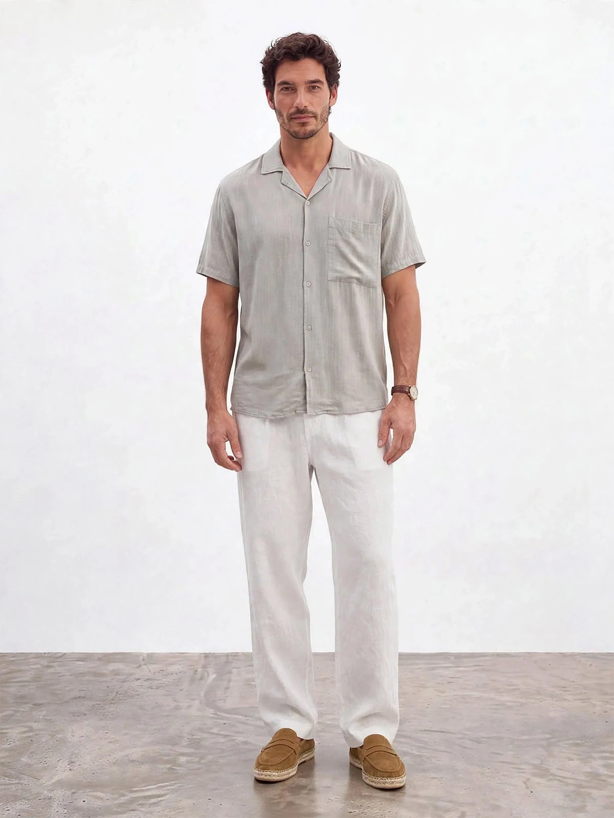 CAMISA MANGA CORTA HOMBRE SPAVALDI - 4