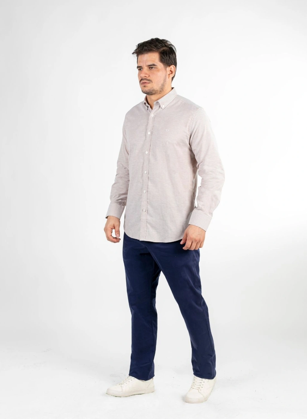 CAMISA MANGA LARGA HOMBRE OSCAR DE LA RENTA CASUAL - 2