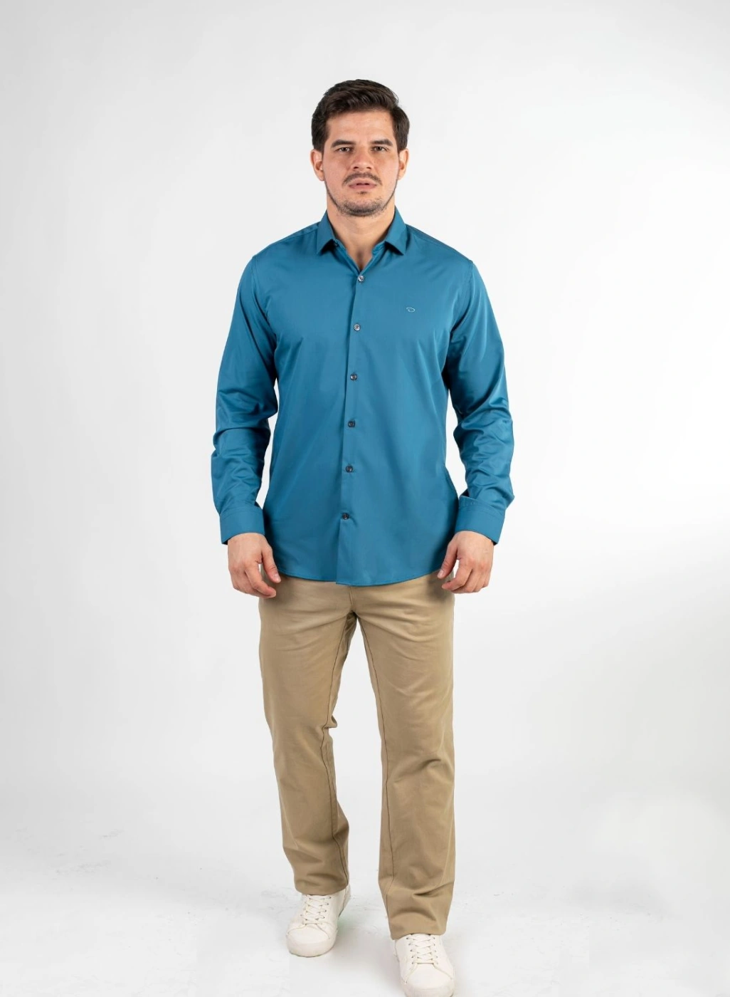 CAMISA MANGA LARGA HOMBRE OSCAR DE LA RENTA CASUAL - 1