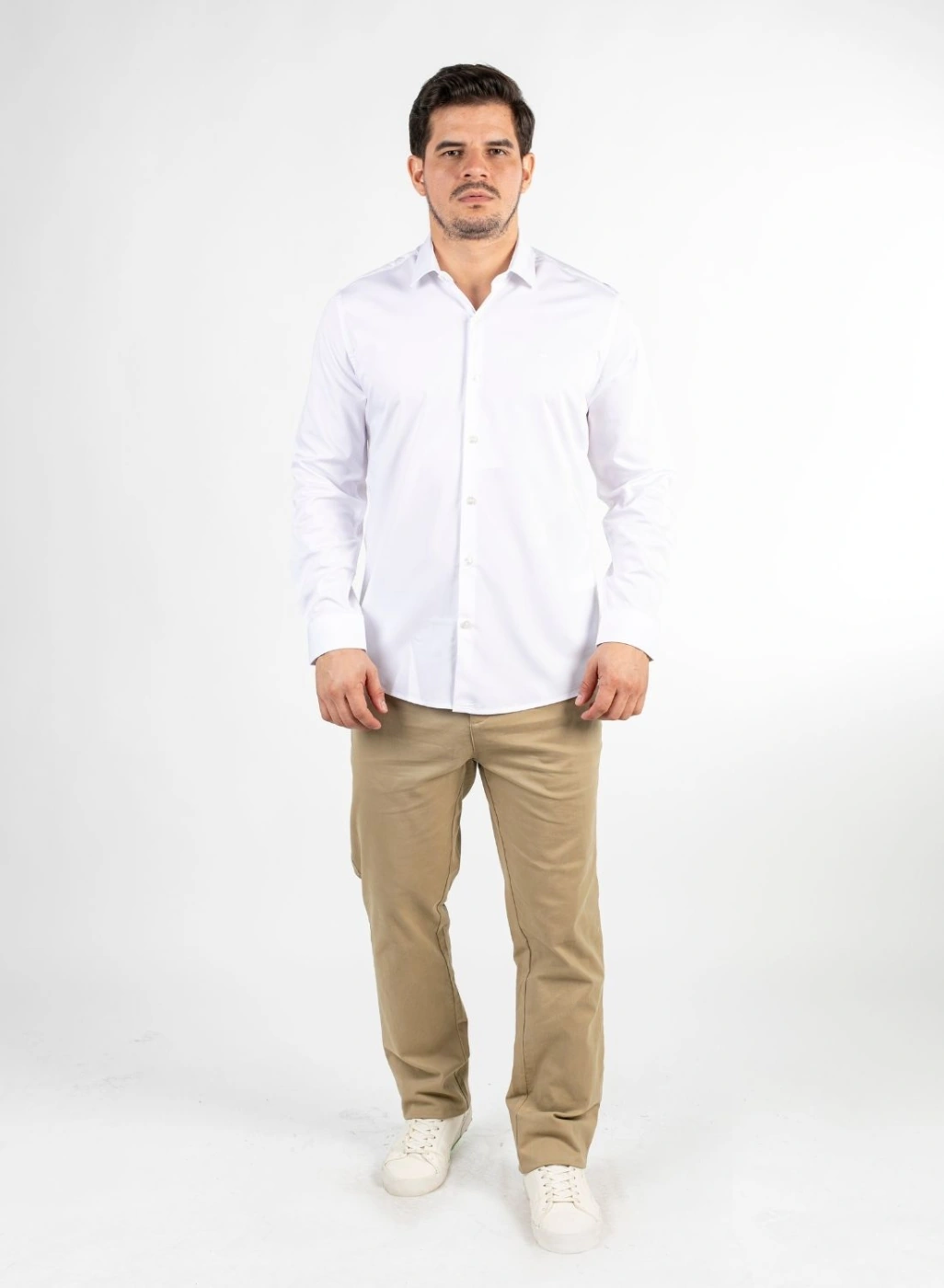 CAMISA MANGA LARGA HOMBRE OSCAR DE LA RENTA CASUAL - 1