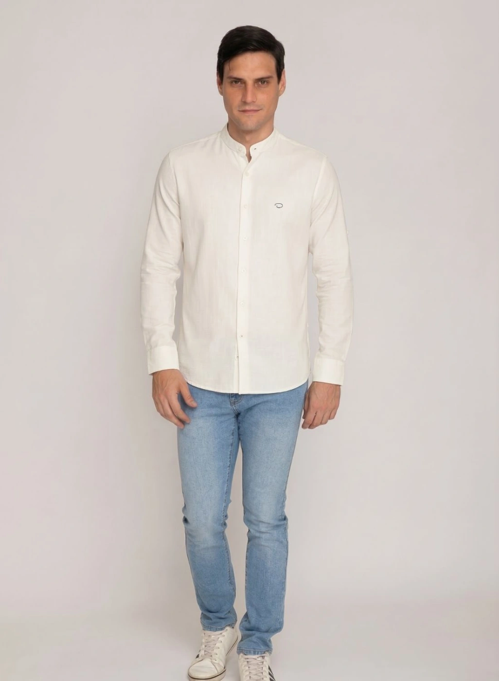 CAMISA MANGA LARGA HOMBRE OSCAR DE LA RENTA CASUAL - 1