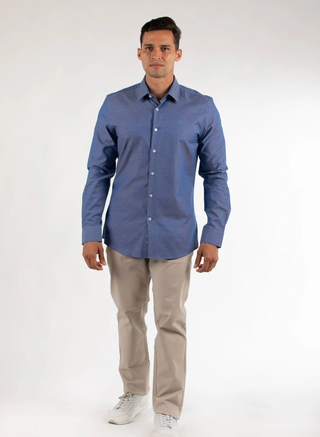 CAMISA MANGA LARGA HOMBRE OSCAR DE LA RENTA CASUAL - 1