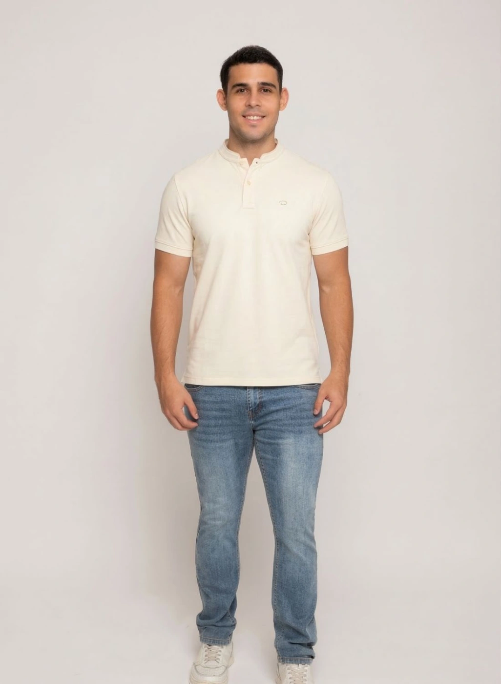 POLO ALGODÓN MANGA CORTA HOMBRE OSCAR DE LA RENTA - 1