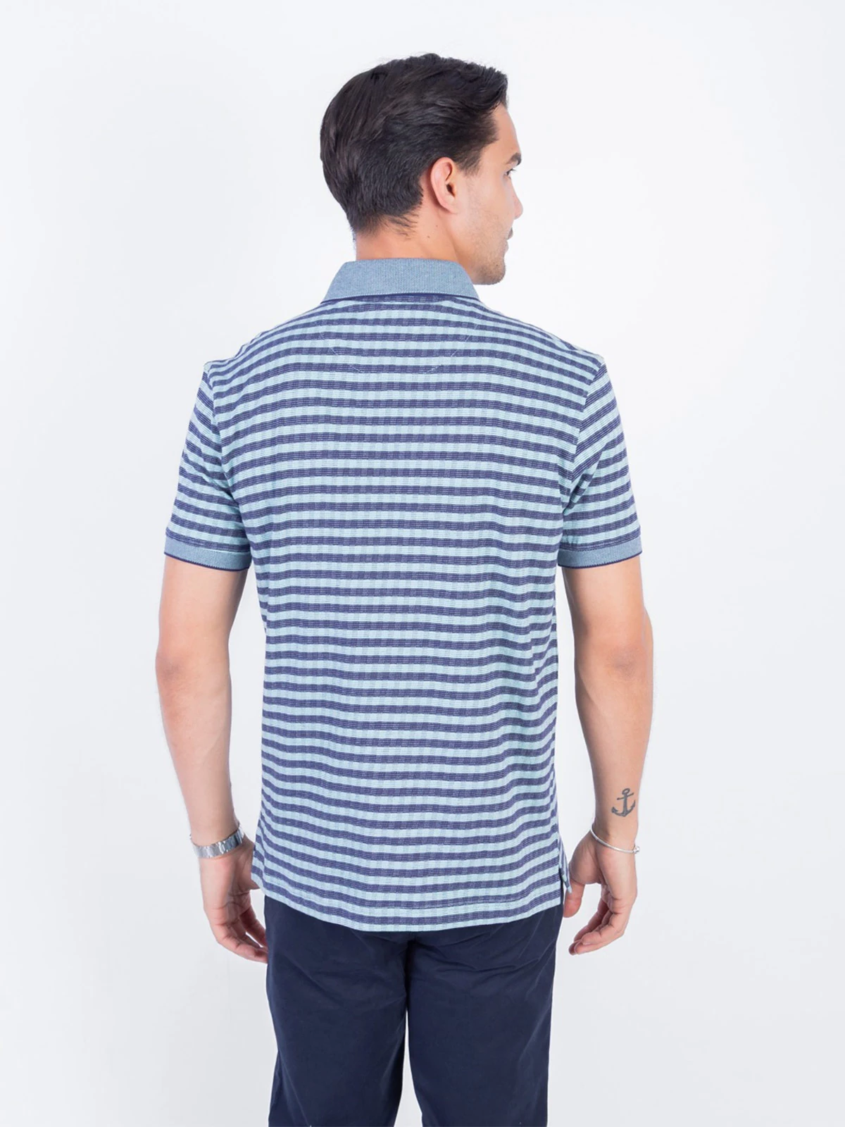 POLO MANGA CORTA HOMBRE PIERRE CARDIN BOX FULL JACQUARD PC-6217PO - 2