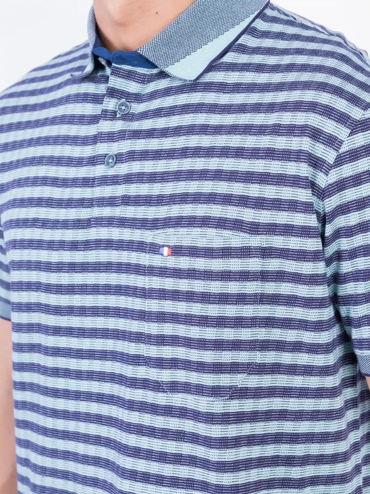 POLO MANGA CORTA HOMBRE PIERRE CARDIN BOX FULL JACQUARD PC-6217PO - 3