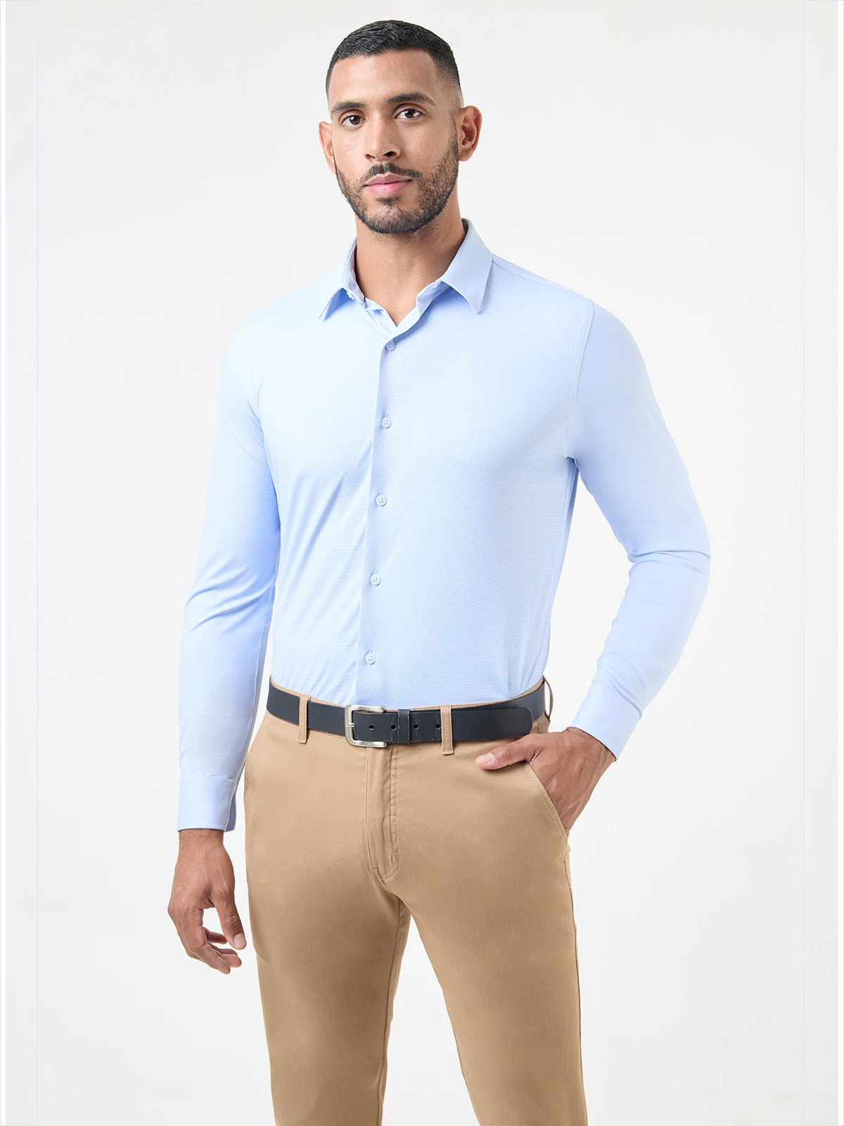 CAMISA MANGA LARGA HOMBRE JOHN HOLDEN SIENA 9CY694 - 1