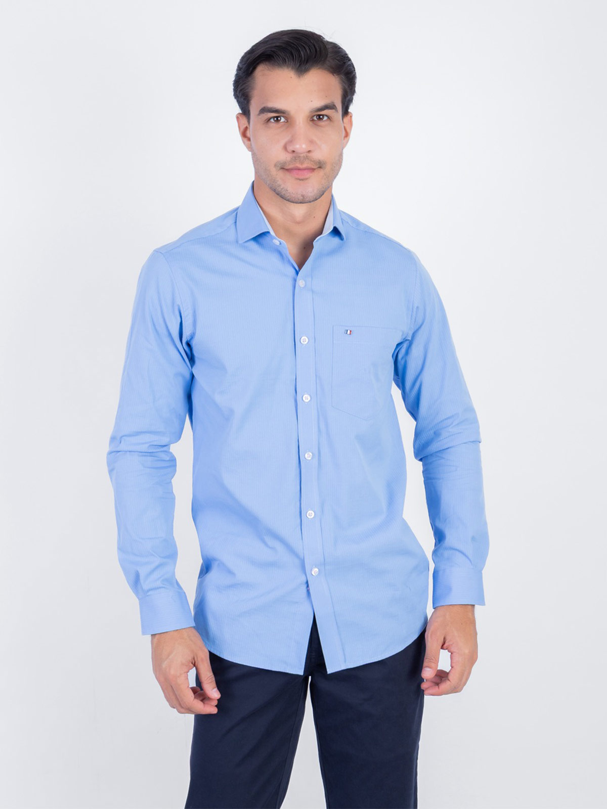 CAMISA MANGA LARGA HOMBRE PIERRE CARDIN - 1