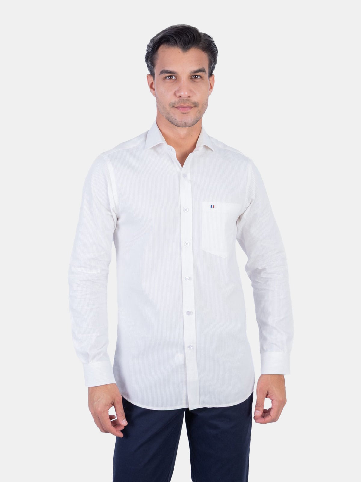 CAMISA MANGA LARGA HOMBRE PIERRE CARDIN - 1