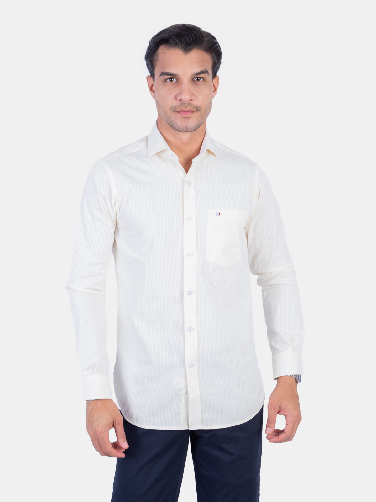 CAMISA MANGA LARGA HOMBRE PIERRE CARDIN - 1