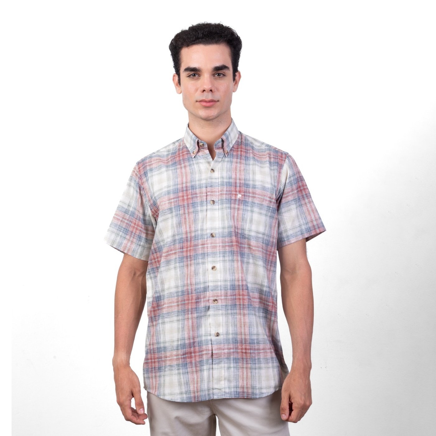 CAMISA MANGA CORTA HOMBRE PIERRE CARDIN - 1