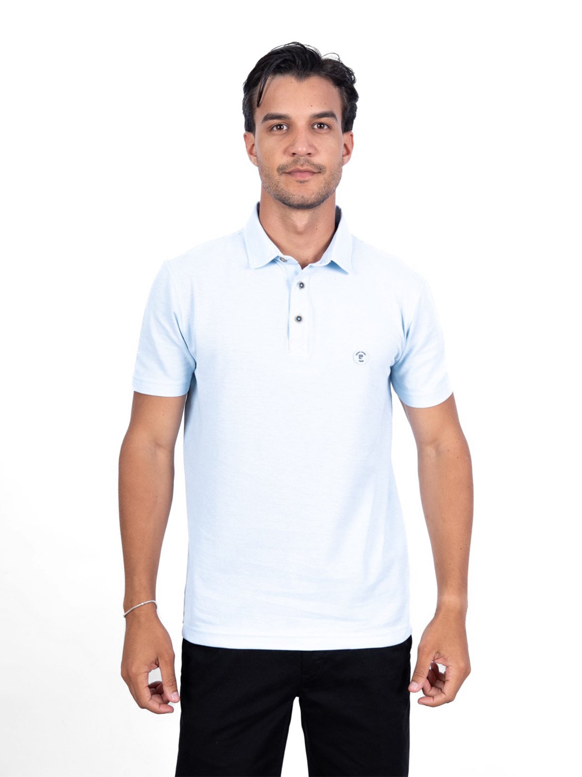 POLO MANGA CORTA HOMBRE PIERRE CARDIN PIQUE - 1