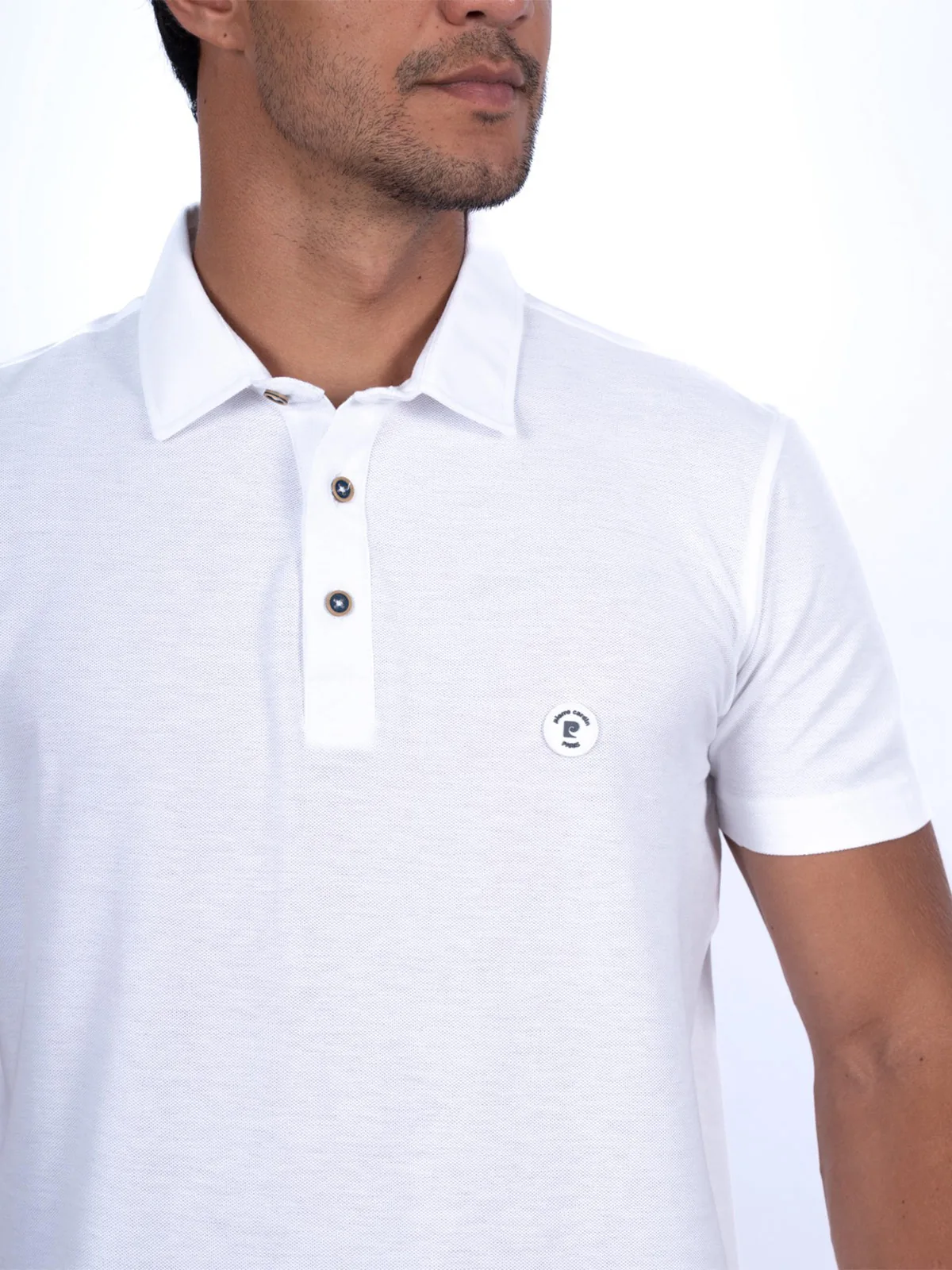 POLO MANGA CORTA HOMBRE PIERRE CARDIN PIQUE - 4