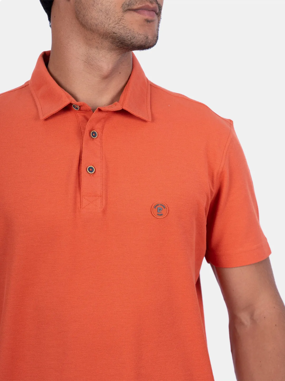 POLO MANGA CORTA HOMBRE PIERRE CARDIN PIQUE - 4