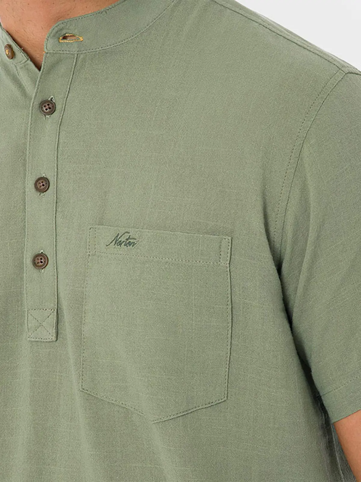 CAMISA MANGA CORTA HOMBRE NORTON KLOSVER - 4