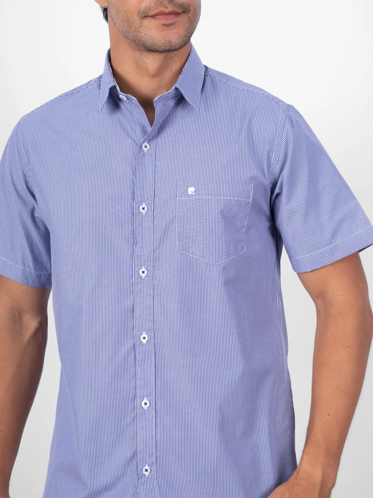 CAMISA MANGA CORTA HOMBRE PIERRE CARDIN ETIQUETA - 4